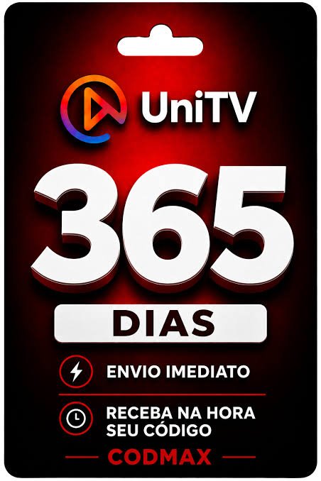 Recarga UniTV Anual de 365 Dias