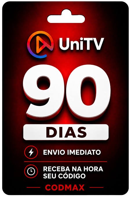 Recarga UniTV Trimestral de 90 Dias